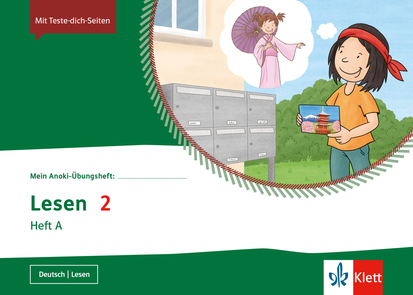 Klett Ernst /Schulbuch Mein Anoki-Übungsheft. Lesen 2. Heft A. Übungsheft Klasse 2 - Bild 3