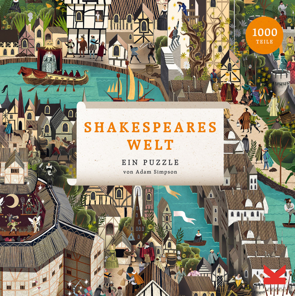 Shakespeares Welt. Puzzle 1000 Teile | Ein Puzzle | Adam Simpson | Deutsch - Image 9