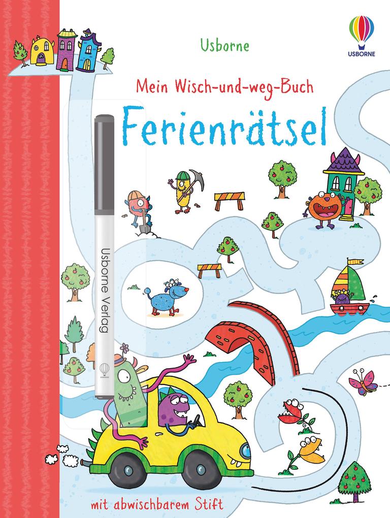 Jane Bingham: Mein Wisch-und-weg-Buch: Ferienrätsel - Taschenbuch - Bild 3