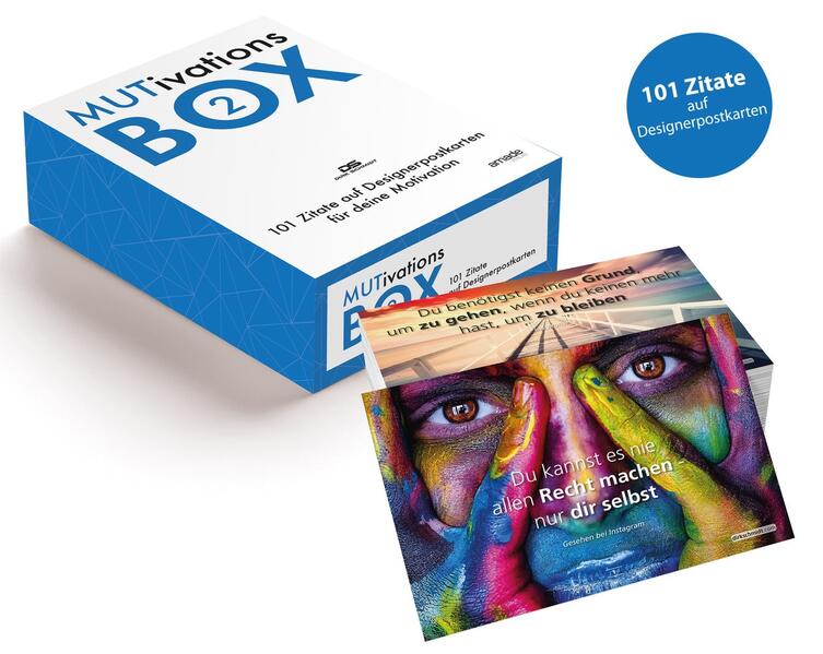 Dirk Schmidt: MUTivationsbox 2 - 101 Zitate auf Designerpostkarten für deine Motivation - Image 5
