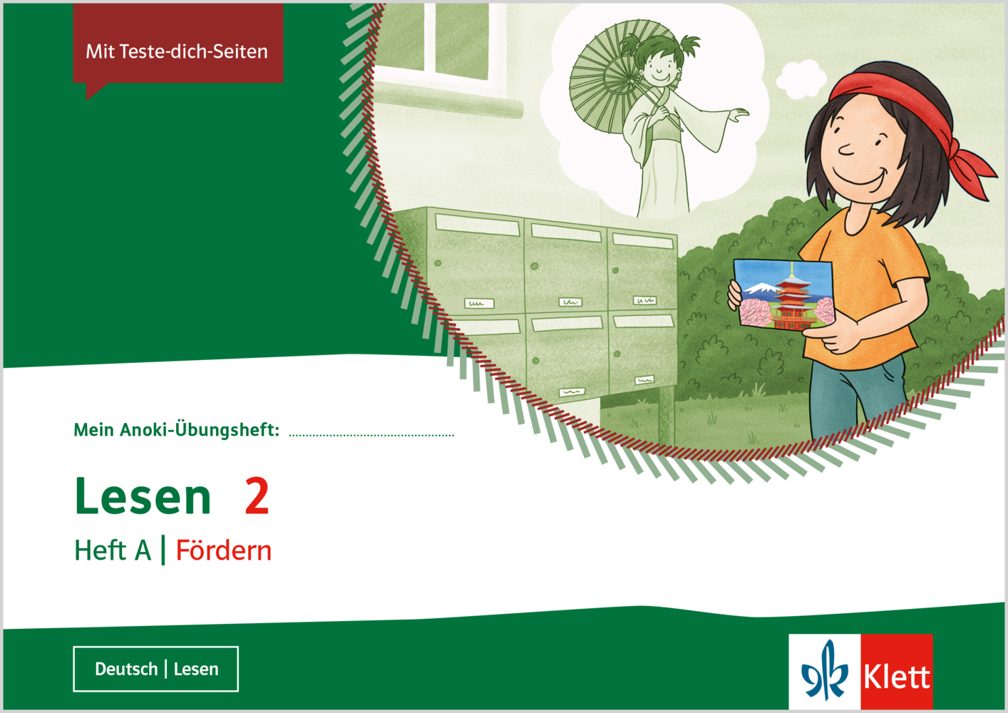 Mein Anoki-Übungsheft. Lesen 2. Heft A | Fördern. Übungsheft Klasse 2 - Bild 3