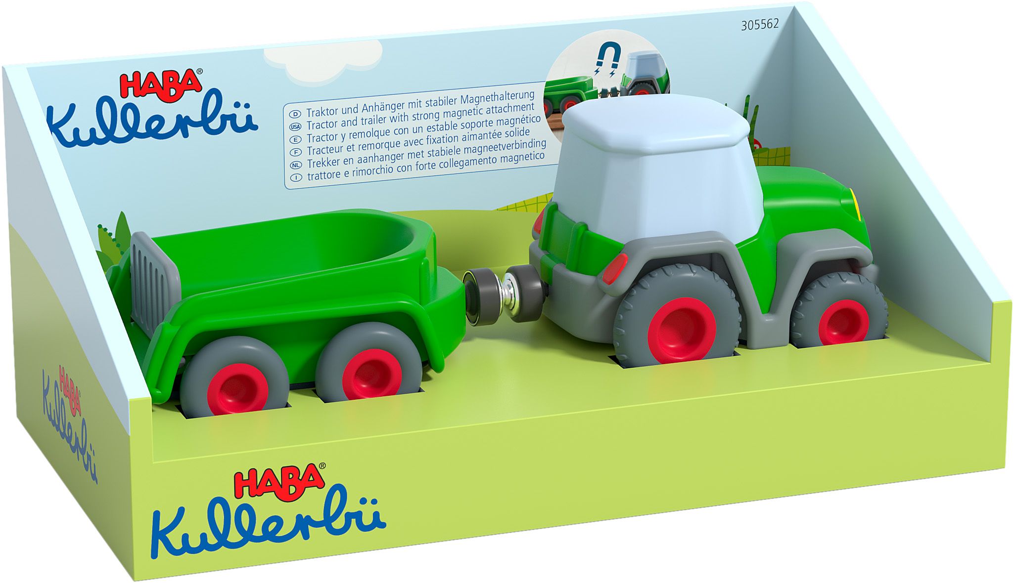 Haba - Kullerbü - Traktor Mit Anhänger - Image 15