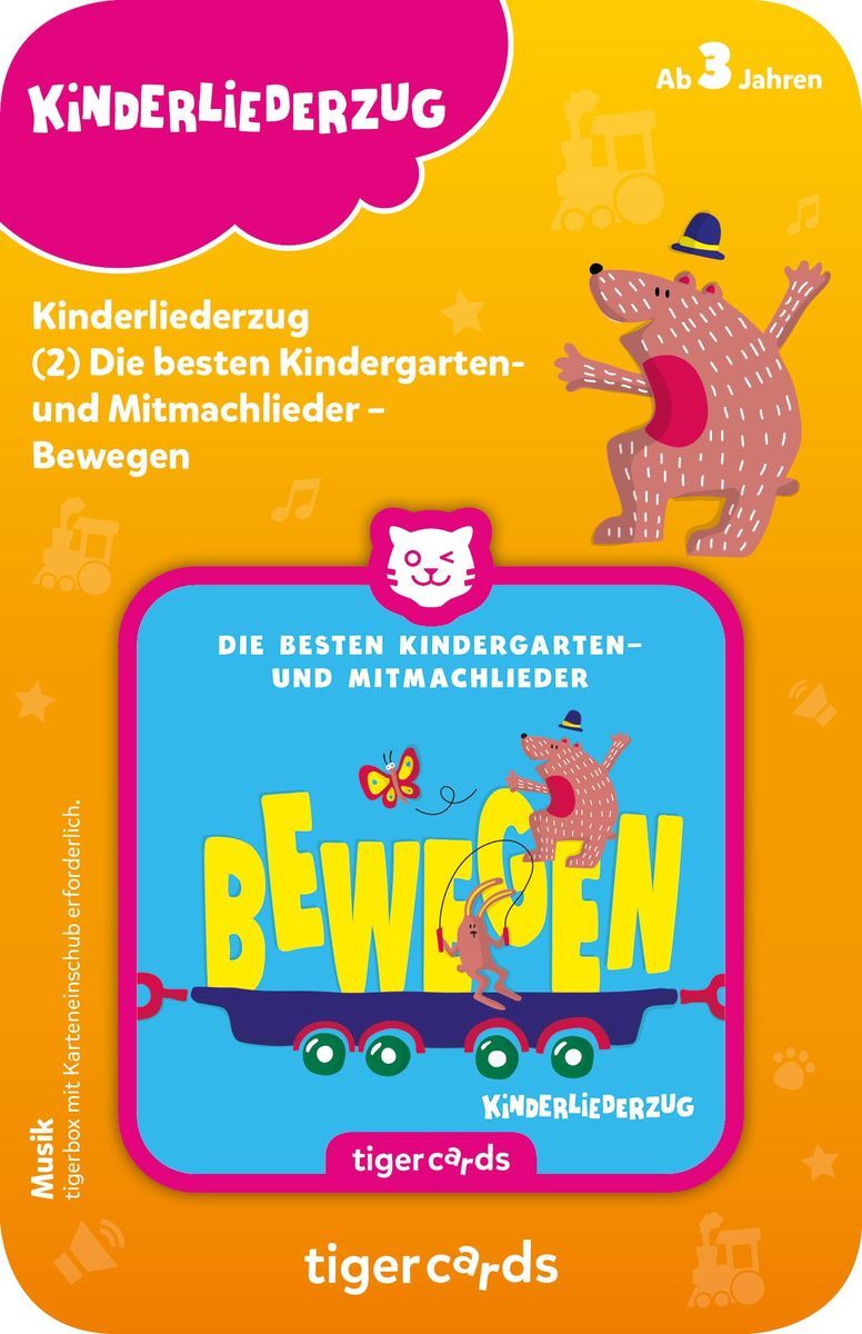tigermedia tigercard Kinderliederzug (2) Bewegen - Bild 5