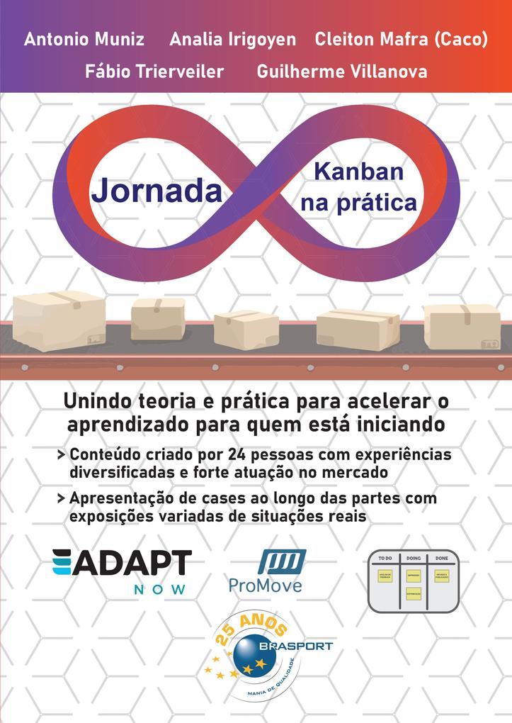 Jornada Kanban na prática - Antonio Muniz/ Analia Irigoyen/ Cleiton Mafra (Caco)/ Fábio Trierveiler/ Guilherme Villanova