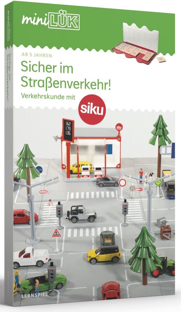 miniLÜK-Set: Vorschule/ 1. Klasse Die siku Verkehrsschule (miniLÜK-Sets: Kasten + Übungsheft/e) - Bild 9