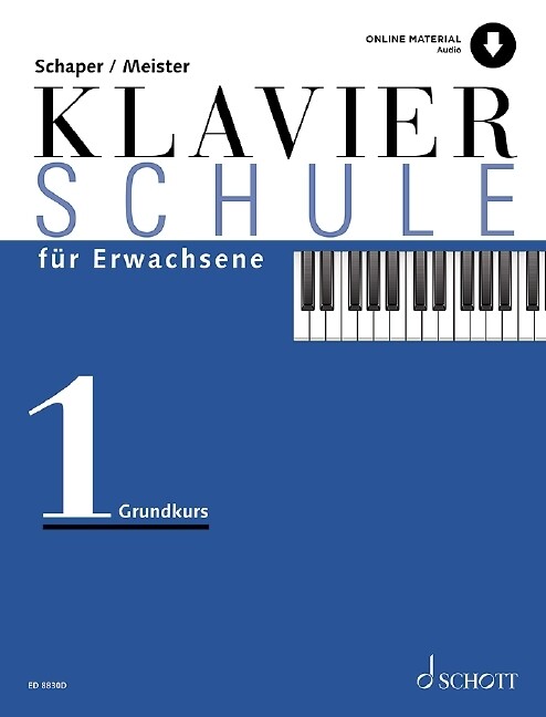 Klavierschule für Erwachsene - Konrad Meister/ Heinz-Christian Schaper