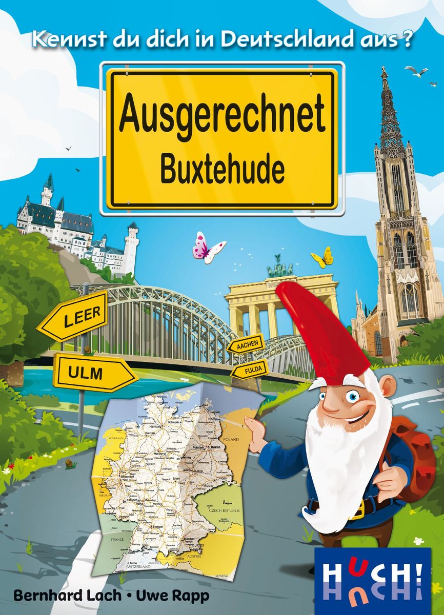 Huch Mehrfarbig 882066 - Ausgerechnet Buxtehude - Kartenspiel, 2-6 Spieler, Ab 10 Jahren (De-Ausgabe) (Deutsch, 2 - 6 Spieler) - Bild 10