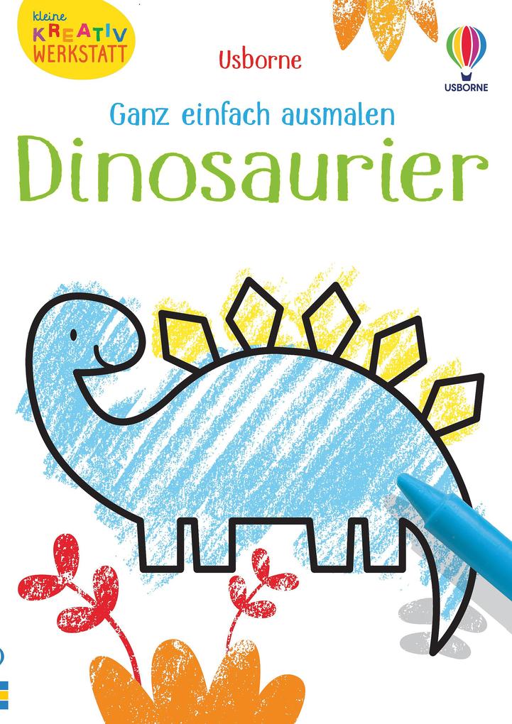 Kirsteen Robson: Kleine Kreativ-Werkstatt - Ganz einfach ausmalen: Dinosaurier - Taschenbuch - Bild 2
