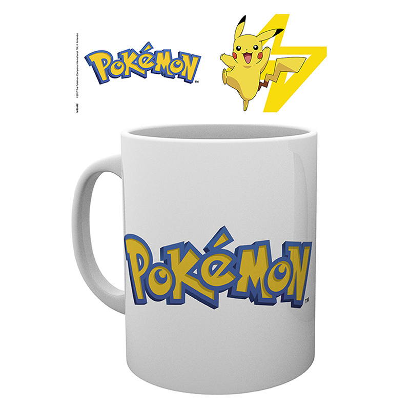 Gb Eye Weiss Tasse, Tazza Pokemon : Logo & Pikachu 320 Ml (320 Ml, 1X) - Bild 7