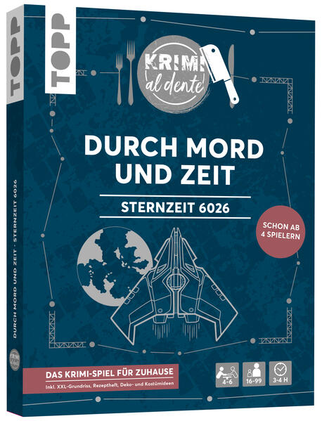 Krimi al dente: Sternzeit 6026 - Durch Mord und Zeit