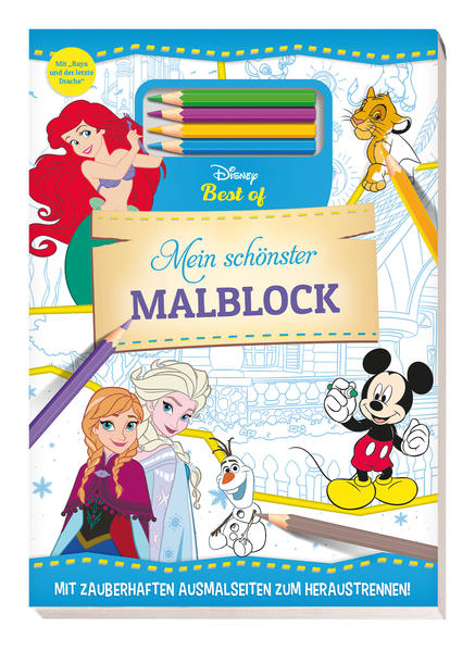 Panini Verlags Gmbh Disney Best Of: Mein Schönster Malblock - Image 4