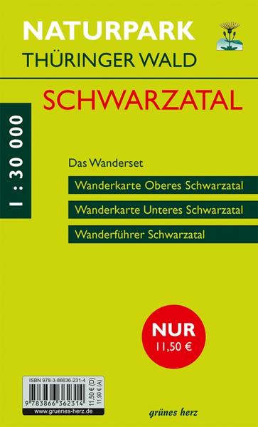 Das Wanderset Schwarzatal - Erich Krauß/ Helmut Witticke