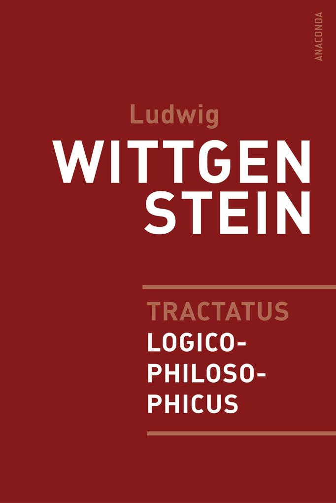 . Tractatus Logico-Philosophicus. Ludwig Wittgenstein Philosophie - Bild 3