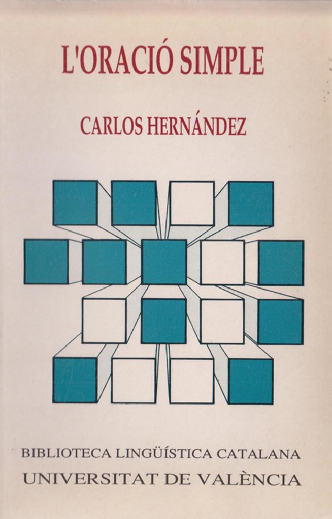 L'oració simple - Carlos Hernández Sacristán