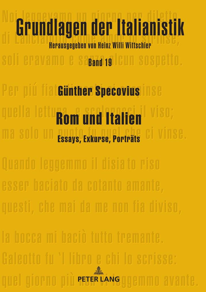 Rom und Italien - Specovius Gunther Specovius