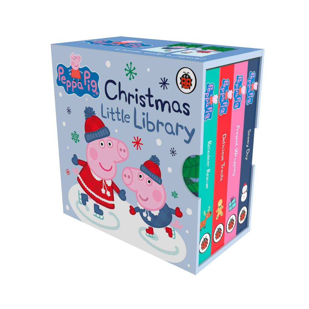 Ladybird Peppa Pig: Christmas Little Library, Belletristik Von Peppa Pig - Bild 3