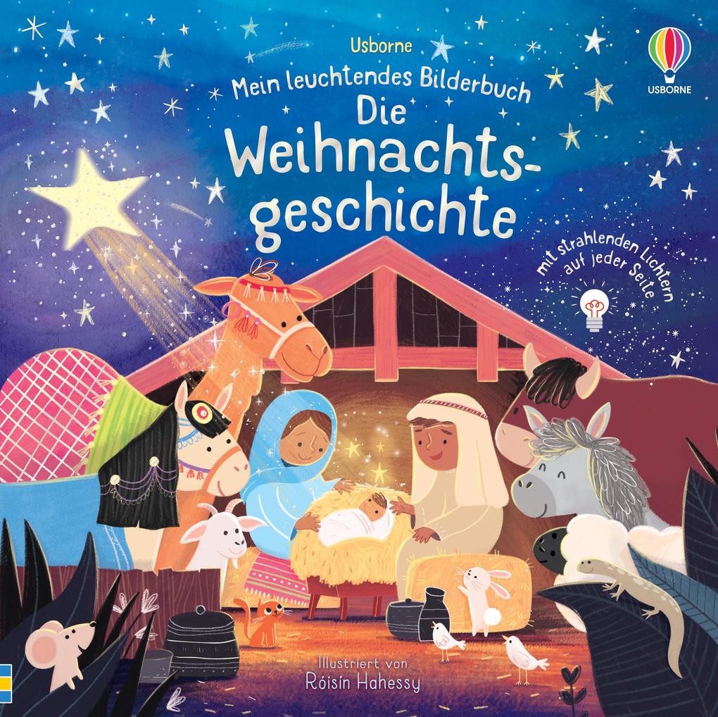 Mein leuchtendes Bilderbuch: Die Weihnachtsgeschichte: mit Lichtern auf jeder Seite (Meine leu... - Bild 5