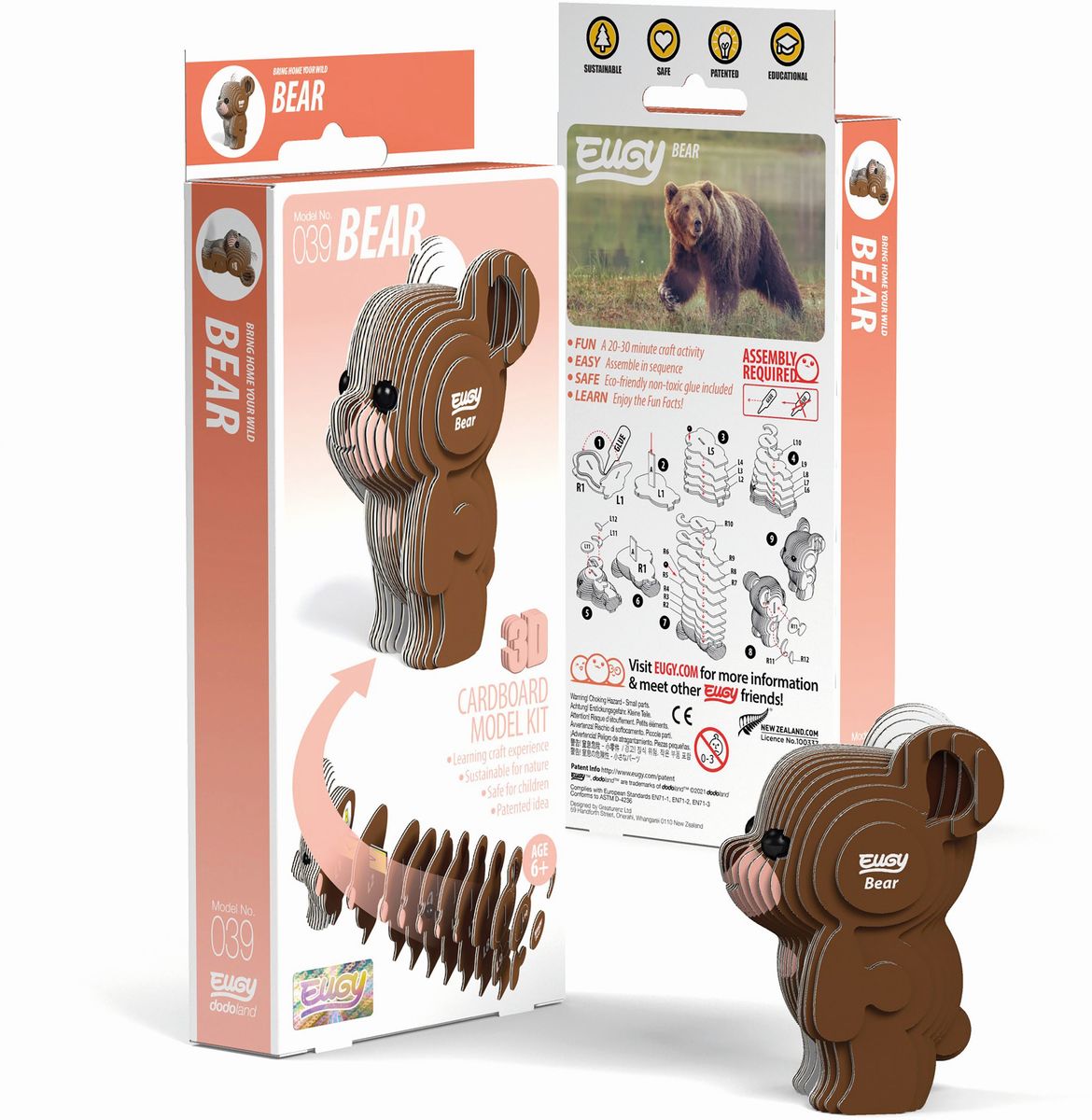 Carletto Deutschland Gmbh Eugy - 3D Bastelset Bär - Bild 11