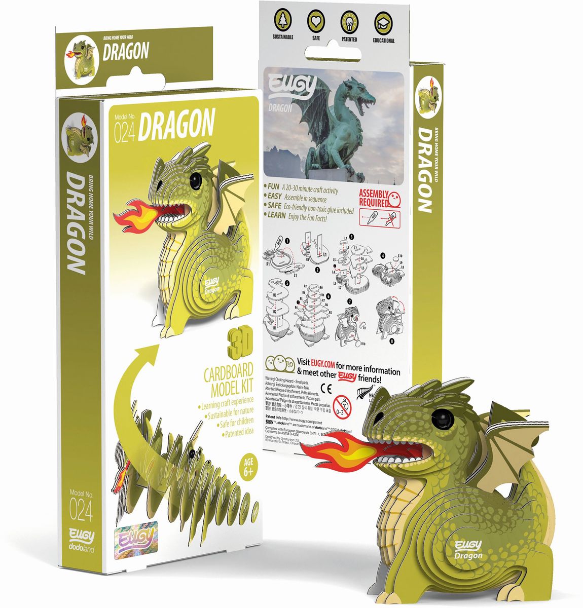 Eugy - 3D Bastelset Drache