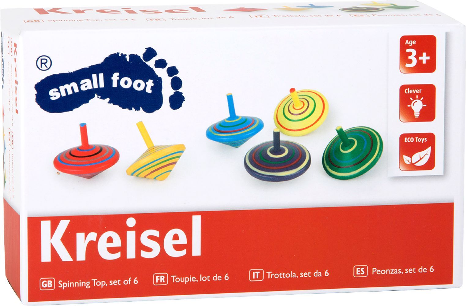 Small Foot Gmbh & Co. Kg Holzkreisel Gestreift - Image 7