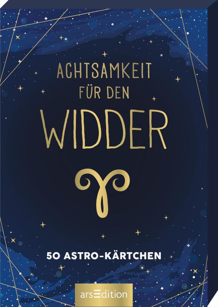 Achtsamkeit Für Den Widder: 50 Astro-Kärtchen. Geschenkbücher, Alben, Immerw. Kalender, Postkartenbücher - Bild 6