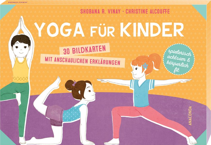 Anaconda Verlag Yoga Für Kinder. 30 Bildkarten Mit Anschaulichen Erklärungen - Image 4