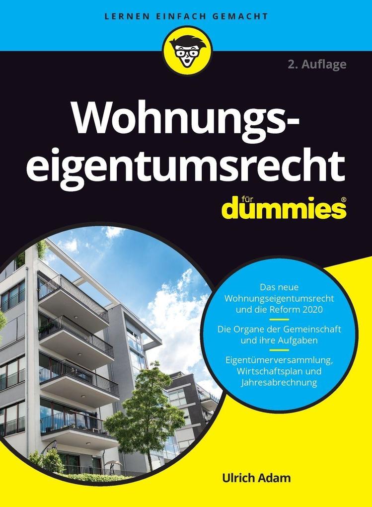 Ulrich Adam: Wohnungseigentumsrecht für Dummies - Taschenbuch - Bild 5