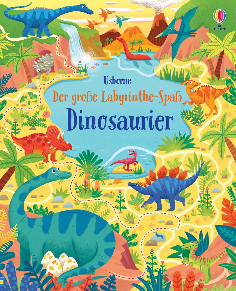 Usborne Verlag Der Große Labyrinthe-Spaß: Dinosaurier