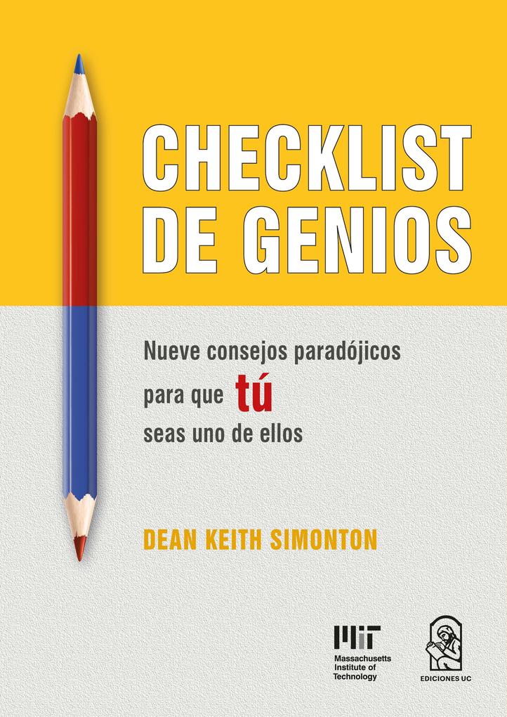 Checklist de Genios - Dean Keith Simonton