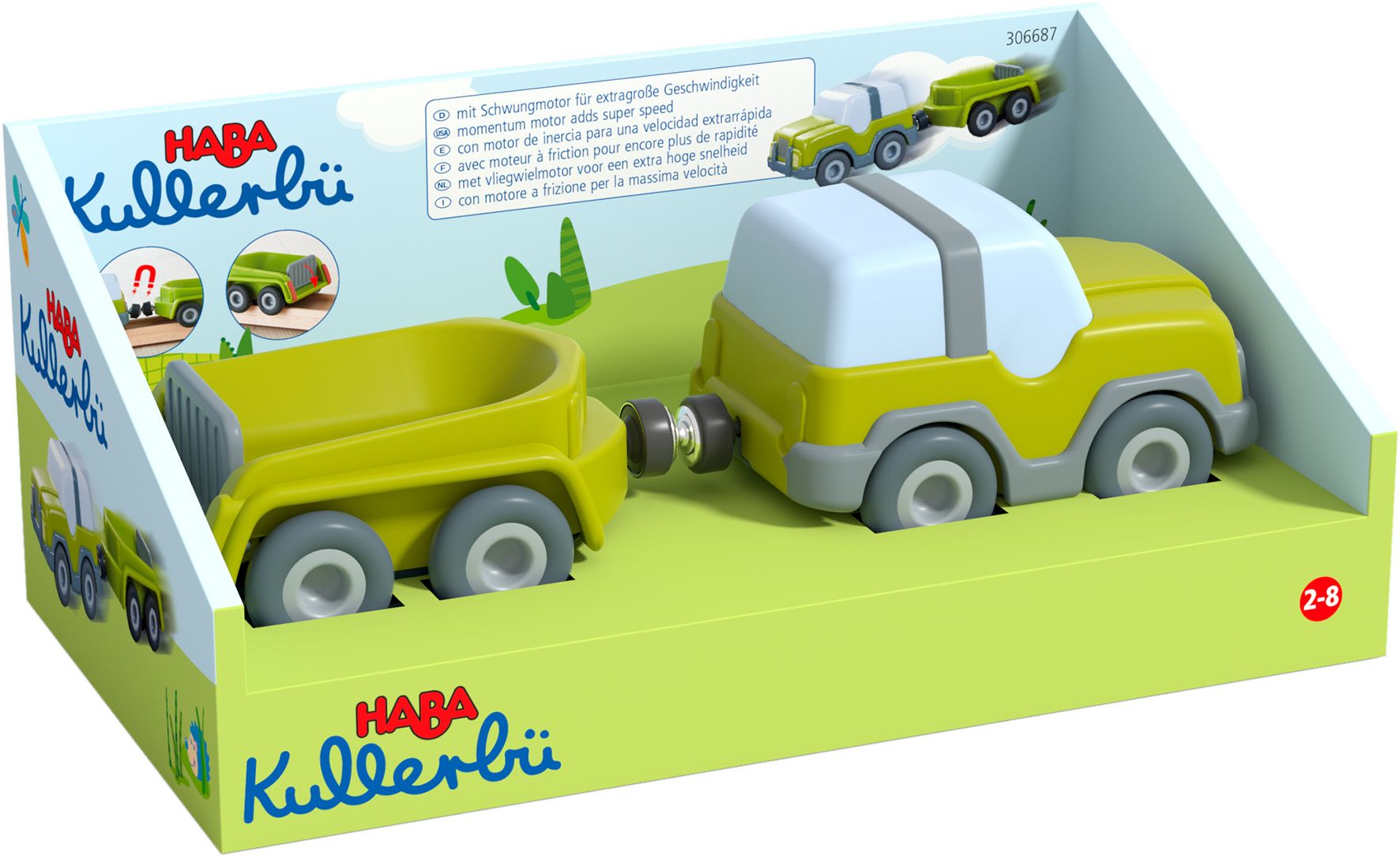 Haba 306687 Kullerbü – Geländewagen Mit Anhänger - Image 11