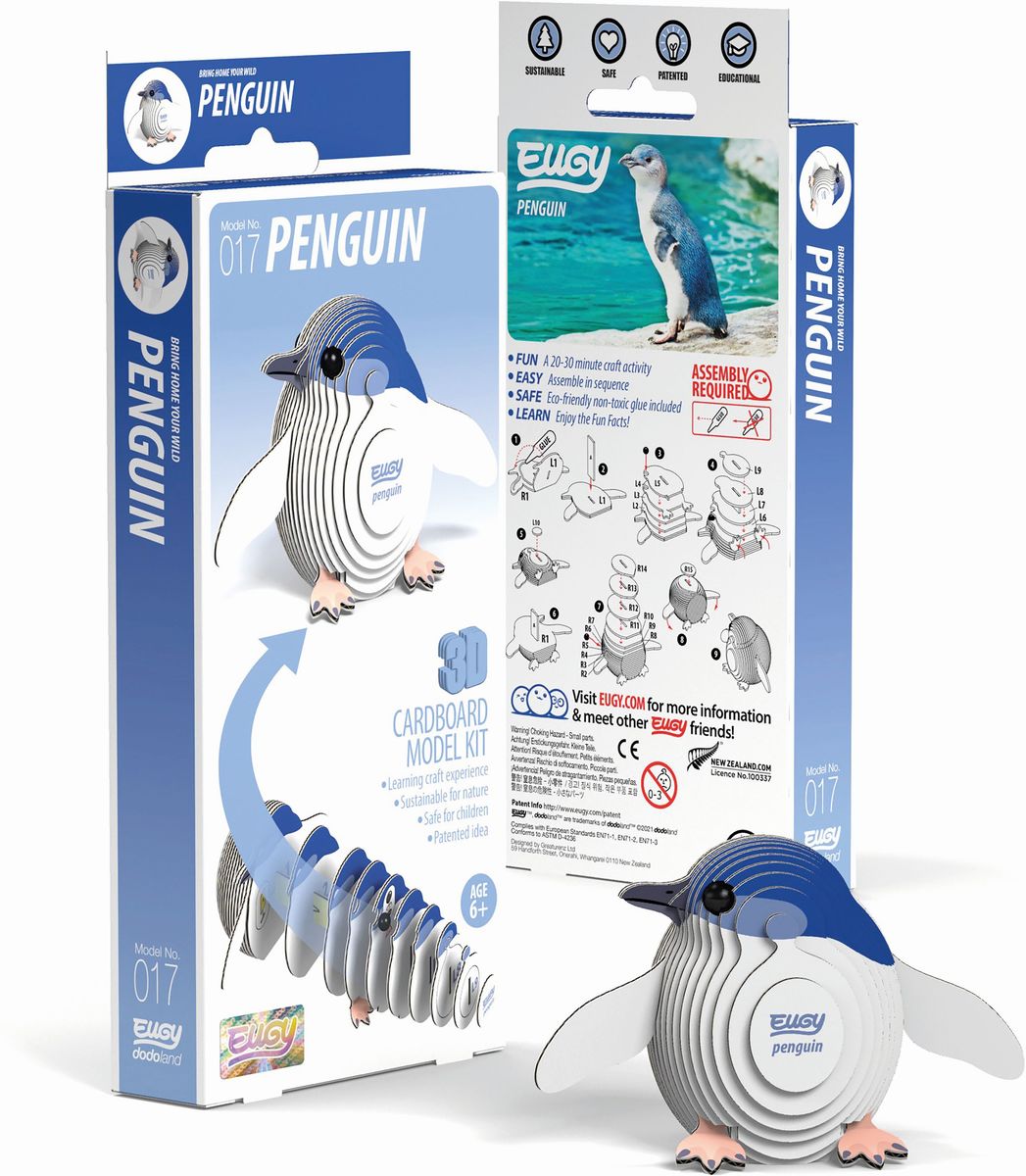 EUGY - 3D Bastelset Pinguin | Eugy | Deutsch | Kit (Bastelset) | 650017 | 2023 - Bild 9