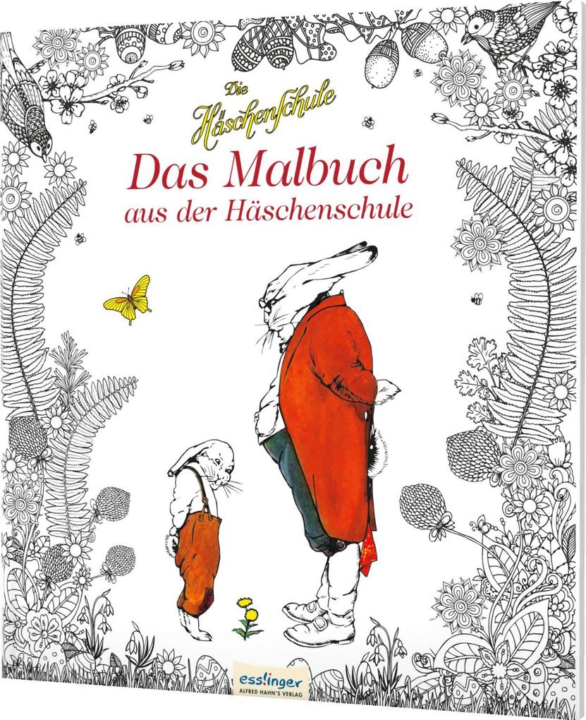Das Malbuch Aus Der Häschenschule. Mit Den Original-Illustrationen. Albert Sixtus - Bild 6