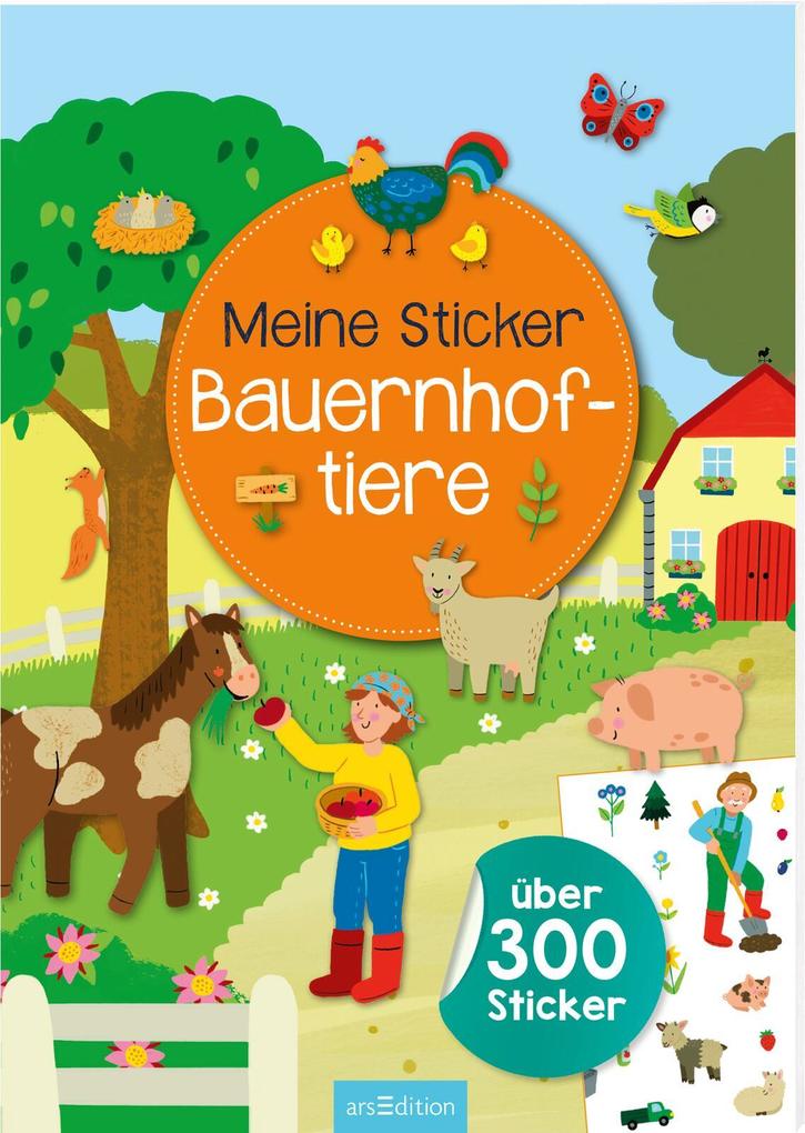 Ars Edition Gmbh Meine Sticker - Bauernhoftiere - Bild 6