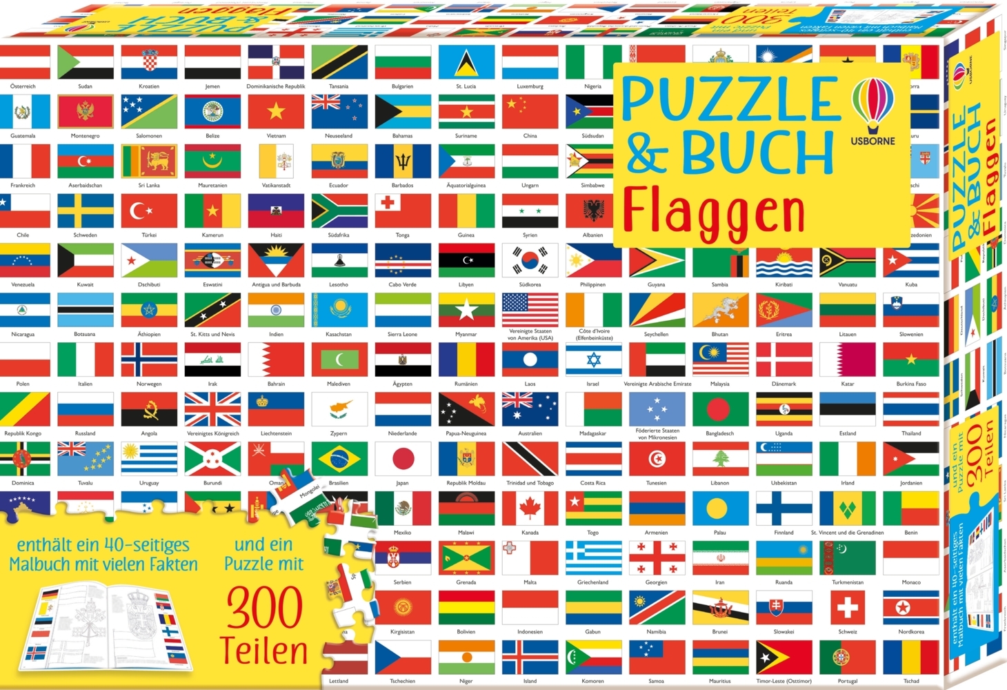 Puzzle & Buch: Flaggen | Sue Meredith | Deutsch | Spiel | Puzzle-und-Buch-Reihe - Bild 8