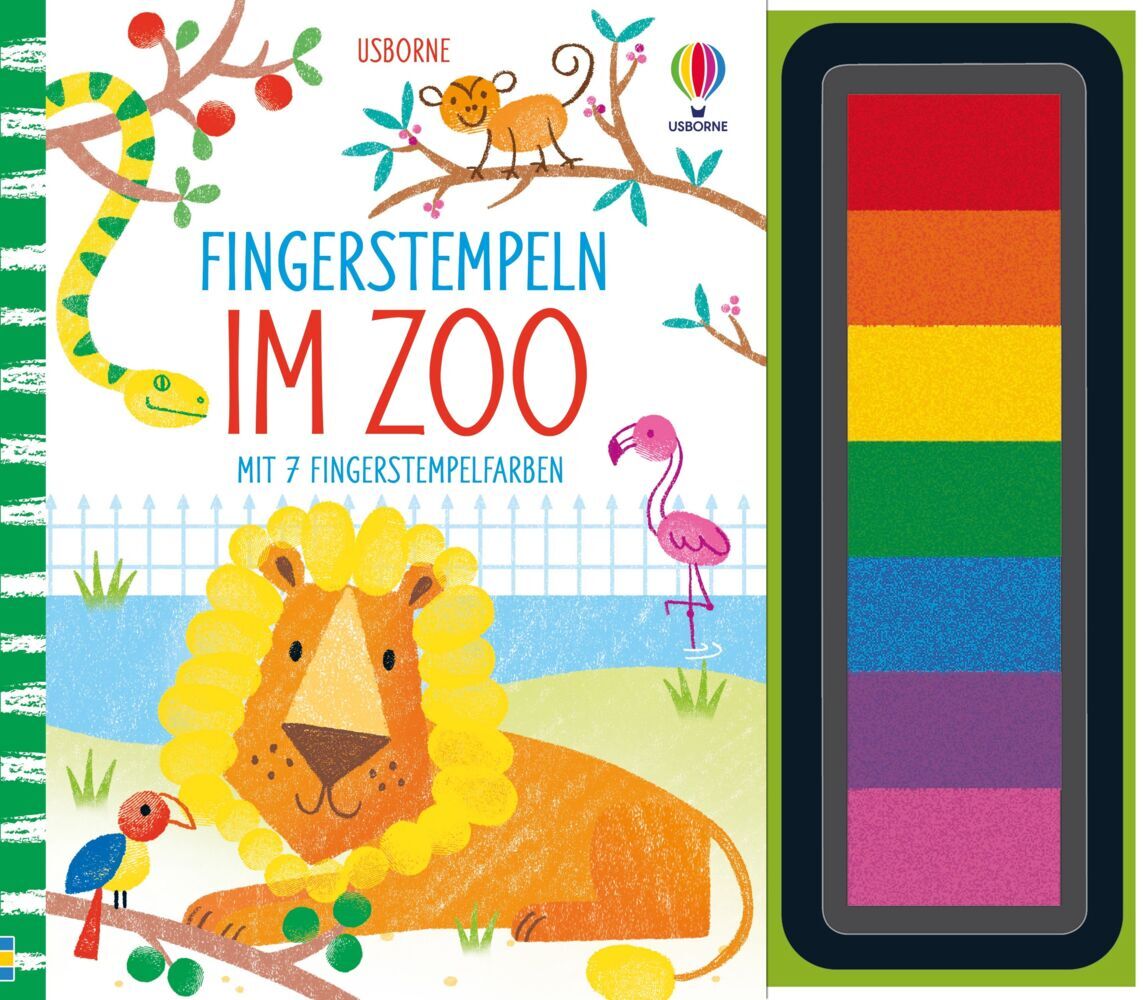 Usborne Verlag Fingerstempeln: Im Zoo - Bild 6