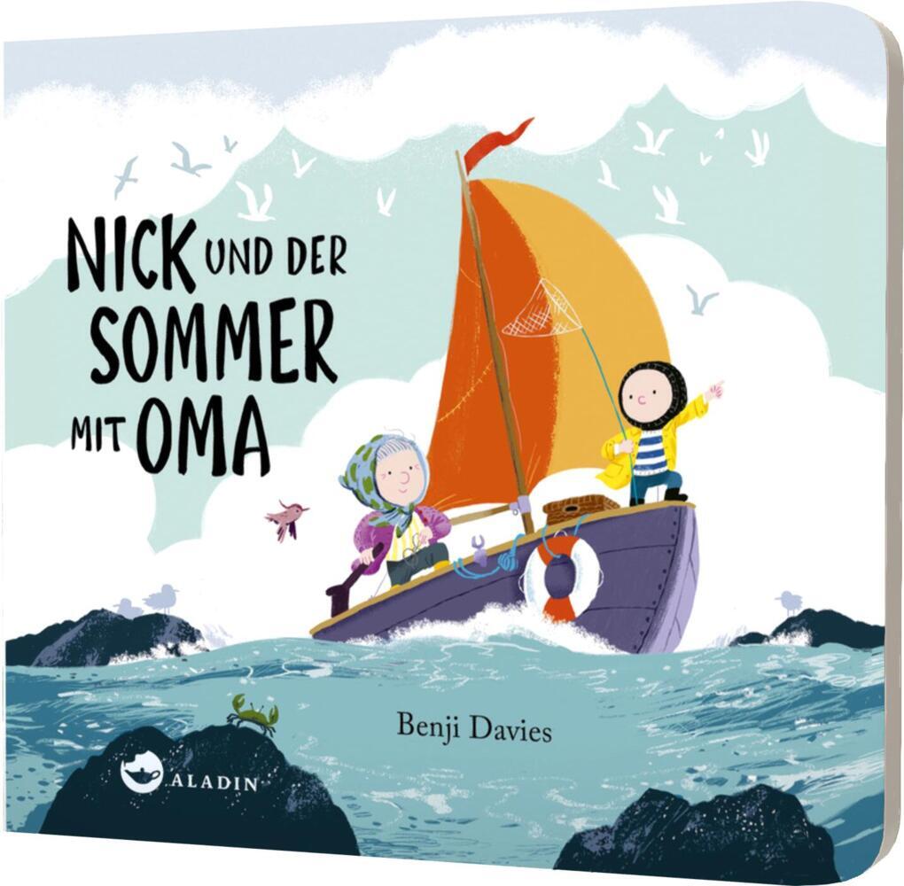 Nick und der Sommer mit Oma: Ein Pappbilderbuch für Enkel und Großeltern - Bild 5