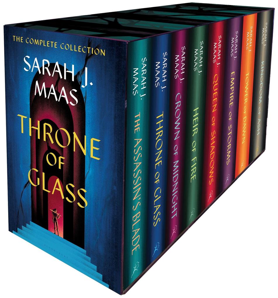 Bloomsbury Uk Throne Of Glass Hardcover Box Set