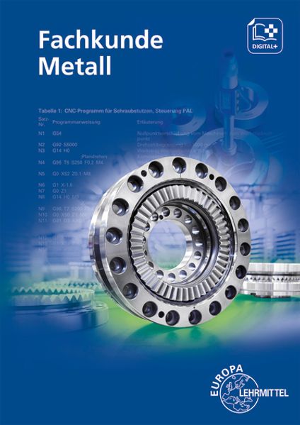 Europa-Lehrmittel Fachkunde Metall, Schulbücher Von Jürgen Burmester, Josef Dillinger, Eckhard Ignatowitz, Walter Escherich, Andreas Stephan, Reinhard Vetter, Stefan Oesterle, Falko Wieneke, Ludwig Reißler - Bild 8