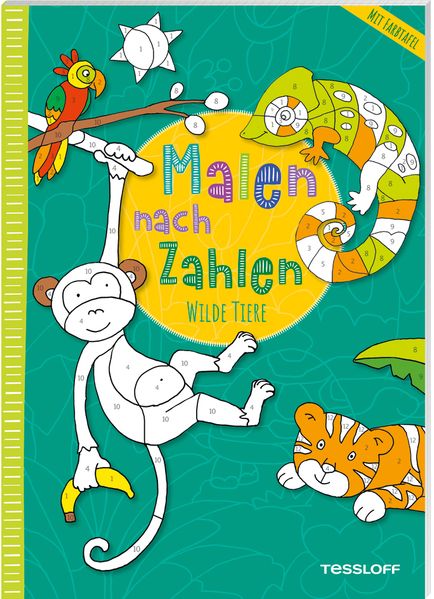 Tessloff 378864556 Malen Nach Zahlen. Wilde Tiere - Image 6
