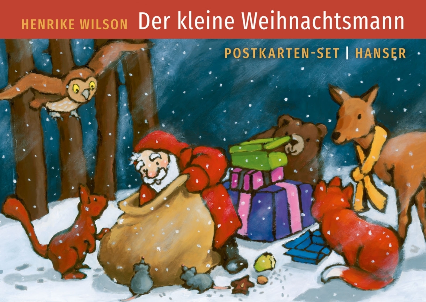 Carl Hanser Verlag Der Kleine Weihnachtsmann Postkarten-Set - Bild 5