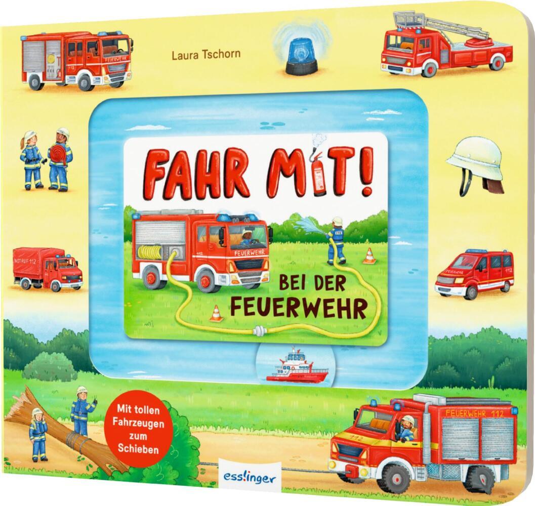 Esslinger Verlag Meine Schiebebahn-Pappe: Fahr Mit Bei Der Feuerwehr - Bild 6