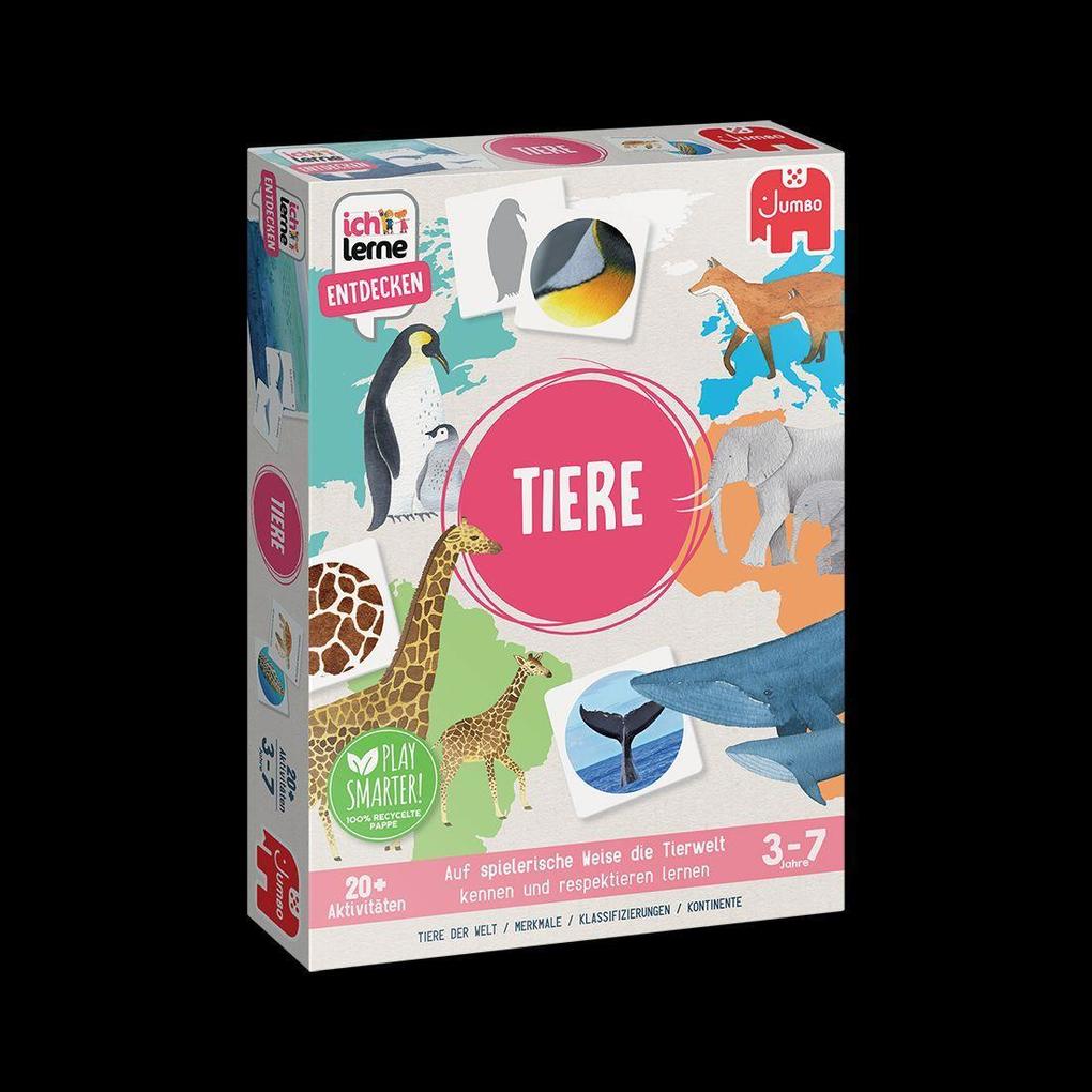 Jumbo Spiele 1110100047 Ich Lerne Entdecken - Tiere - Bild 14