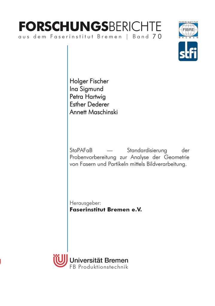StaPAFaB - Holger Fischer/ Ina Sigmund/ Petra Hartwig/ Esther Dederer/ Annett Maschinski