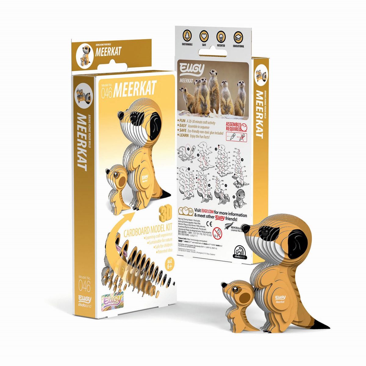 Carletto Deutschland Gmbh Eugy - 3D Bastelset Erdmännchen - Bild 7