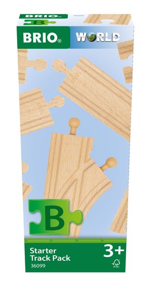 Brio Unisex Bunt Bauklötze -Starterset - 12 Schienen - Pack B - Image 16