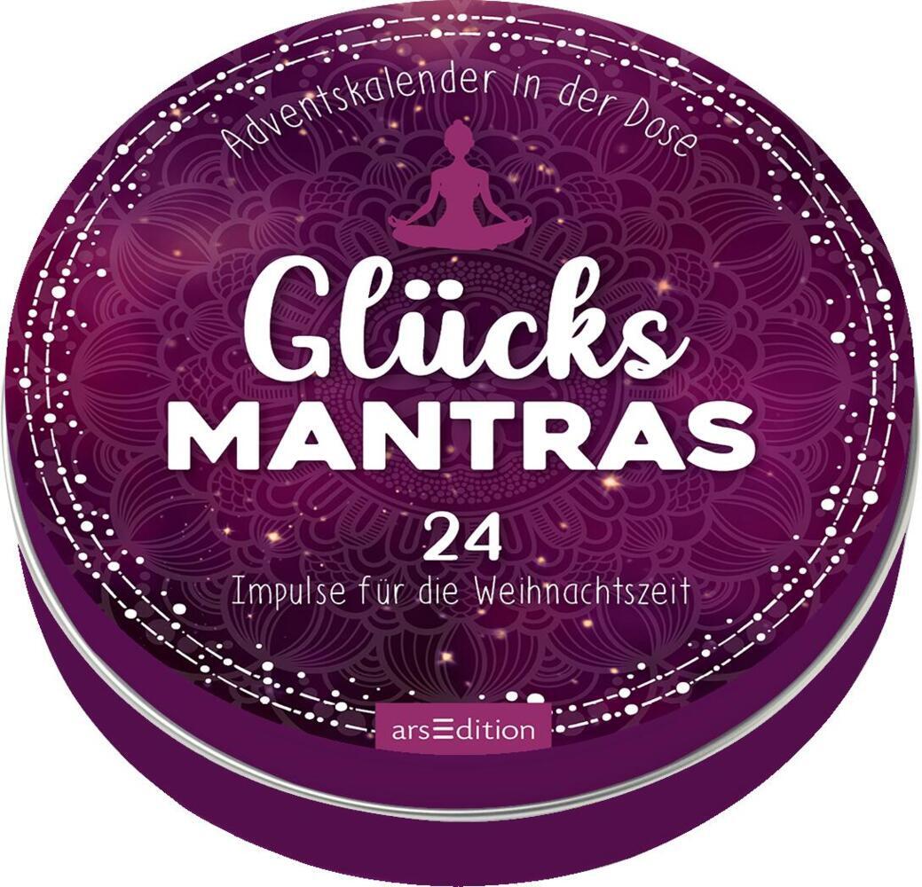Adventskalender in der Dose. Glücksmantras: 24 Impulse für die Weihnachtszeit | Adventskalender für Erwachsene für mehr Achtsamkeit - Bild 5