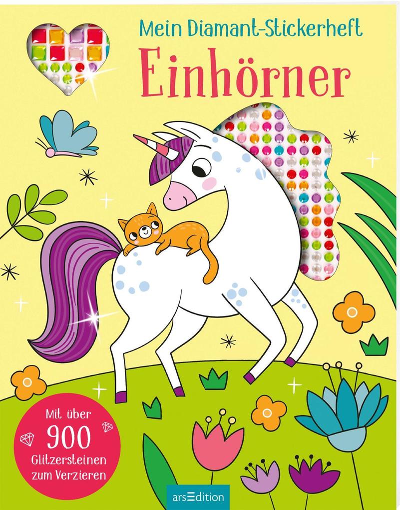 Mein Diamant-Stickerheft – Einhörner - Taschenbuch - Bild 10