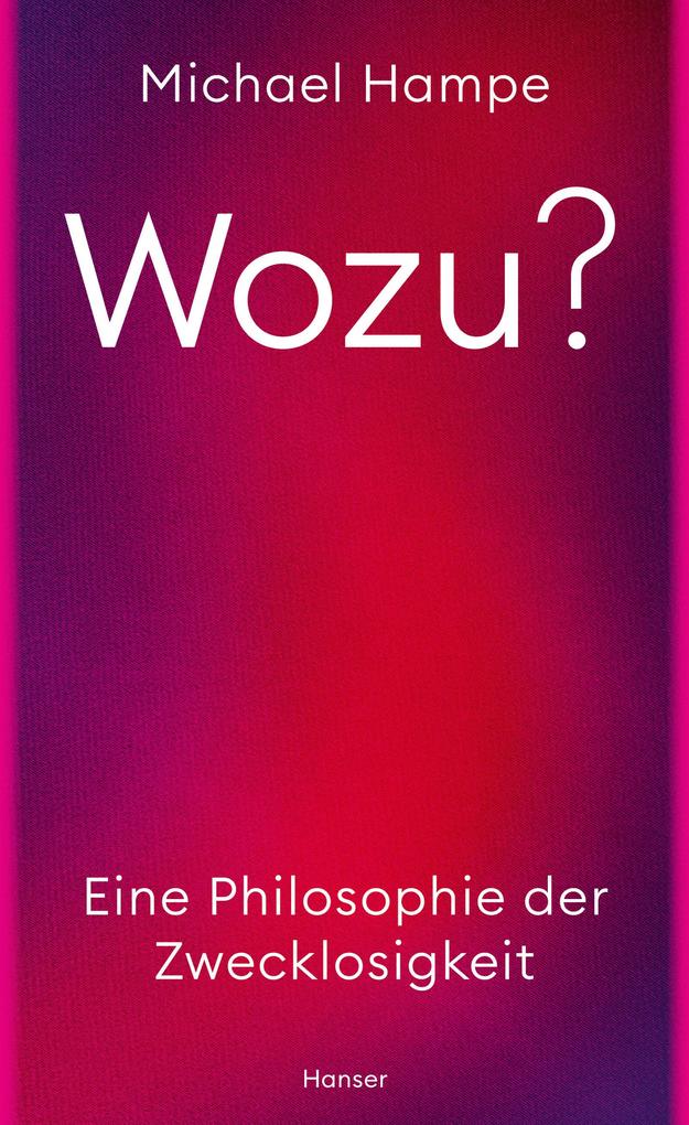 Hanser Wozu?, Sachbücher Von Michael Hampe - Bild 5