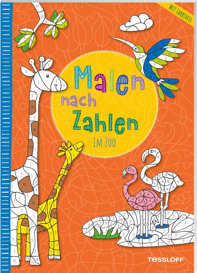 Tessloff Malen Nach Zahlen - Im Zoo, Kinderbücher Von Sandra Schmidt - Image 6