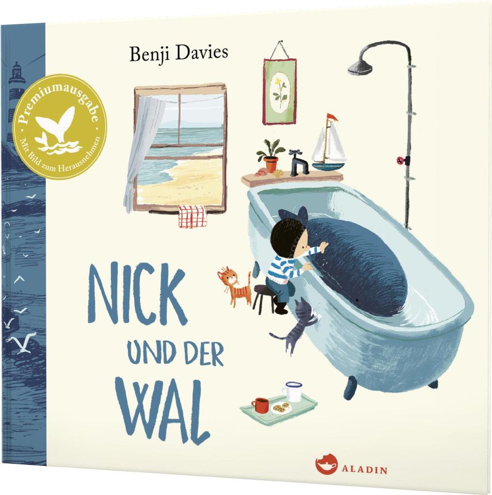 Benji Davies: Nick und der Wal - gebunden - Bild 5